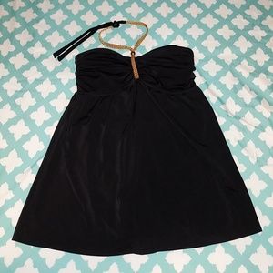 Black Halter One Piece